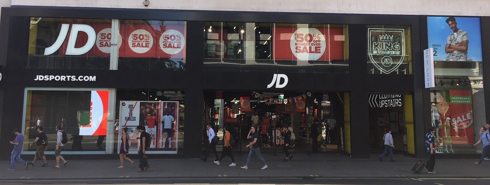 Technology for In-Store Experiences at JD Sports