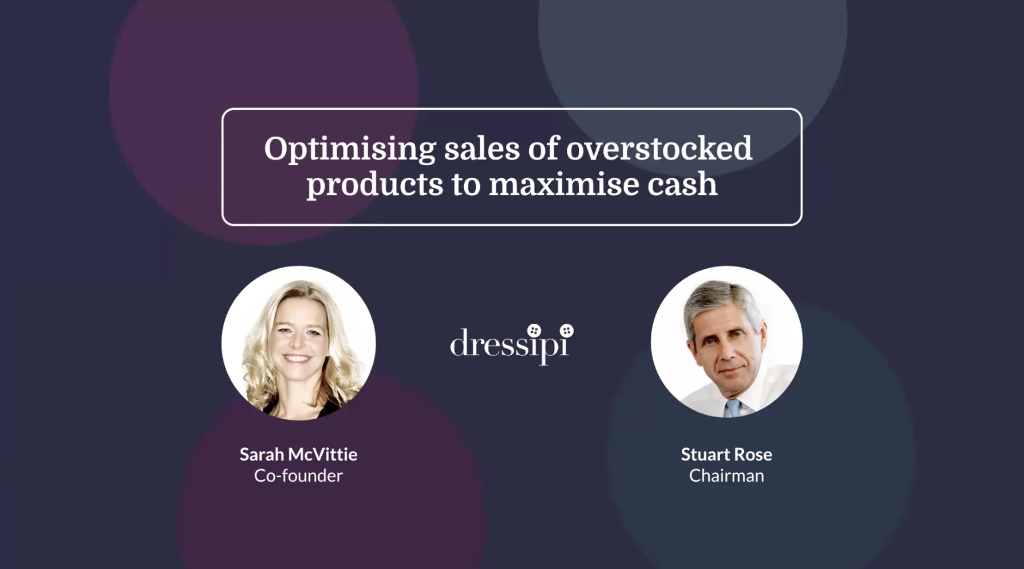 Webinar: How To Optimize The Sale Of Overstocked Products