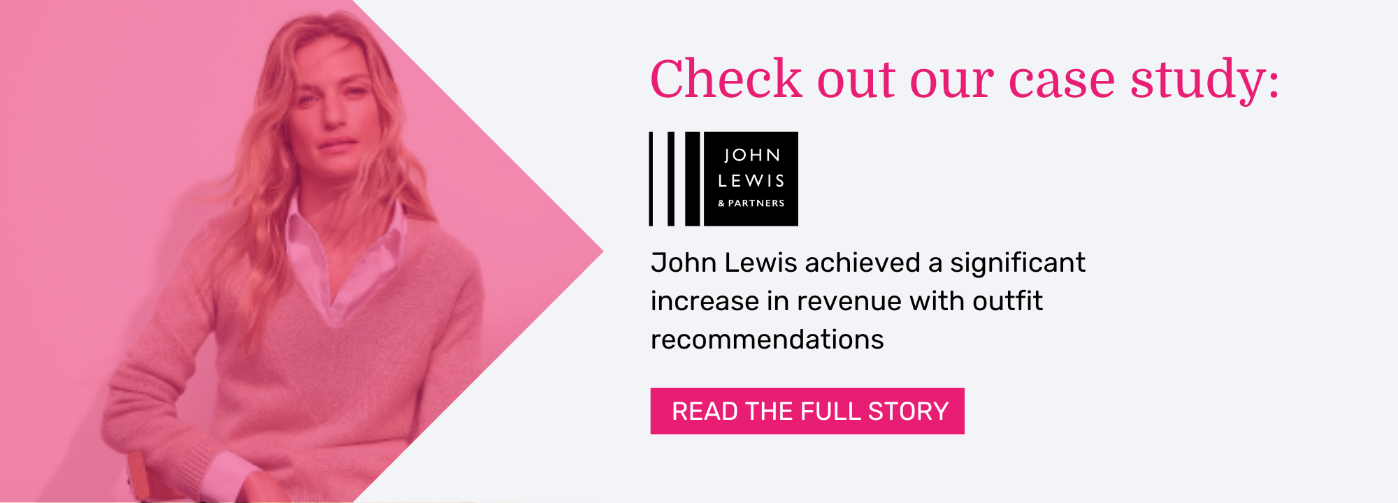 John Lewis achieved a significant increase in revenue with outfit recommendations